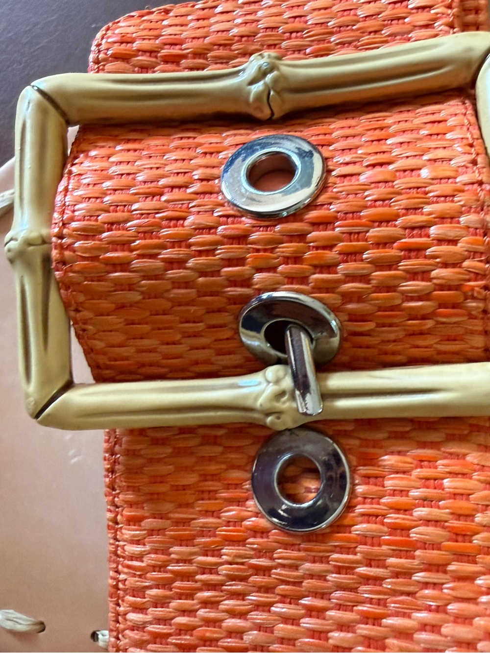 Dolce Vita Orange Slides, size 11 - Picture 3 of 7